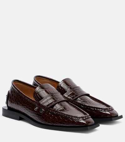 Ganni Ganni Studs faux leather loafers