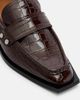 Ganni Ganni Studs faux leather loafers - 5