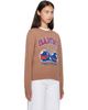 GANNI GANNI Tan Cherry Graphic Sweater - 2