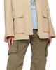 GANNI GANNI Tan Cleated Derbys - 5