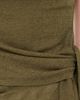 GANNI GANNI Tie Knot Tank Top Military Olive - 6