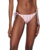 GANNI GANNI White & Pink Striped Bikini Top - 4