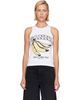GANNI GANNI White Banana Tank Top - 1