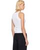 GANNI GANNI White Banana Tank Top - 3