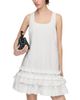 Ganni Ganni White Cotton Dress - 1