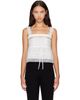 GANNI GANNI White Cotton Top - 1