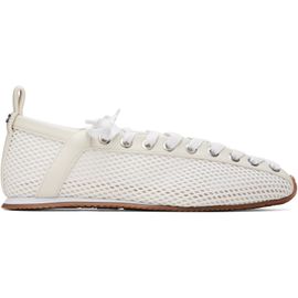 GANNI GANNI White Mesh Sporty Ballerina Sneakers