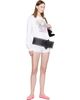 GANNI GANNI White Mushroom Teddy Long Sleeve T-shirt - 4