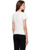 GANNI GANNI White Qixi Basic Cotton Jersey Baby Fit T-shirt - 3