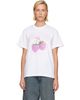 GANNI GANNI White Raspberry T-shirt - 1