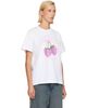 GANNI GANNI White Raspberry T-shirt - 2