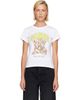 GANNI GANNI White Tiger Baby Fit T-shirt - 1