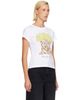 GANNI GANNI White Tiger Baby Fit T-shirt - 2