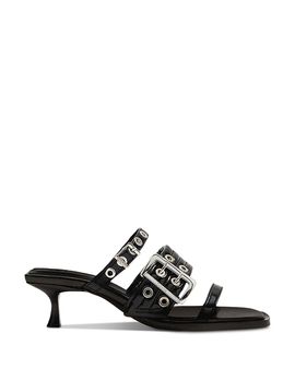 Ganni Ganni Women's Buckle Strap Mules
