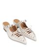 Ganni Ganni Women's Eyelets Lace Up Mules - 2