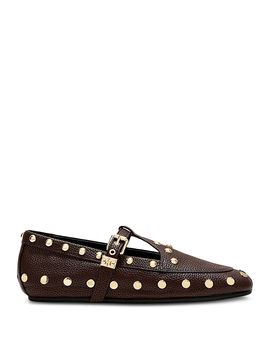 Ganni Ganni Women's Mary Jenny Stud Moccasins