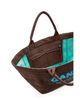 Ganni Ganni Xxl Canvas Shopper Tote - 3