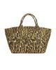Ganni Ganni Xxl Easy Shopper Printed Gradient Leo Bag - 1