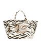 Ganni Ganni Xxl Shopper Zebra Bag - 1