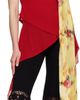 GANNI GANNI Yellow Print Wrap Scarf - 2