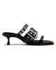 Ganni Women's 50MM Buckle-Strap Faux-Leather Mules - 1