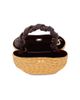 Ganni Women's Bou Mini Straw Top Handle Bag - 2