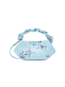 Ganni Women's Bou Printed Mini Taffeta Crossbody Bag