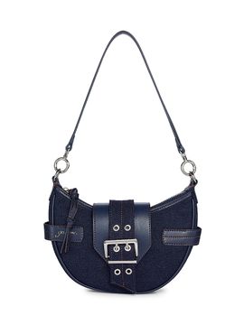 Ganni Women's Bucky Denim Crossbody Bag