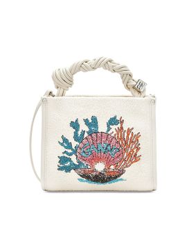 Ganni Women's Buo Small Dice Shopper Tote Bag