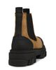 Ganni Women's Cleated Two-Tone Chelsea Boots - 3