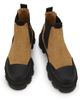 Ganni Women's Cleated Two-Tone Chelsea Boots - 4