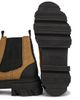 Ganni Women's Cleated Two-Tone Chelsea Boots - 6