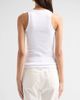 Ganni Women's Compact Rib Jersey Cherry Tank Top - 3