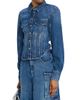 Ganni Women's Denim Corset Shirt - 3