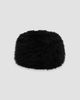 Ganni Women's Faux-Fur Cotton Beanie - 1