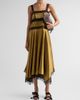 Ganni Women's Fluid Satin Long Slip Dress - 2