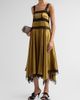 Ganni Women's Fluid Satin Long Slip Dress - 4