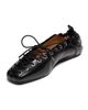 Ganni Women's Lace-Up Ballerina Flats - 2