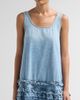 Ganni Women's Lightweight Denim Frill Mini Dress - 5