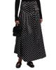 Ganni Women's Printed Double Satin Corset A-Line Maxi Skirt - 3