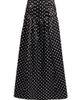 Ganni Women's Printed Double Satin Corset A-Line Maxi Skirt - 8
