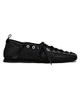Ganni Women's Sporty Ballerina Mesh Flats - 1