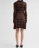 Ganni Women's Stripe Wool Polo Mini Dress - 3
