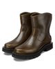 Ganni Women's Studs Crinkle Faux-Leather Ankle Boots - 2