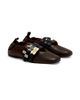 Ganni Women's Sue Triple-Strap Leather Ballet Flats - 2