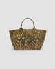 Ganni Women's XXL Leopard-Print Shopper Tote Bag - 3