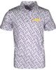 GARB Toddler Garb White LSU Tigers Earnest Allover Print Polo  - 1