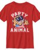 Garfield Garfield Boys' Cat Party Animal Graphic Short Sleeve T-Shirt - 1