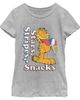 Garfield Garfield Girls' Stars Stripes and Snacks Graphic Short Sleeve T-Shirt - 1