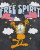 Garfield Juniors Garfield Free Spirit Smile T Shirt - 2
